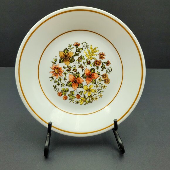 Corelle Indian Summer Bread Plates Corning Floral Dessert Appetizer Plates - Picture 5 of 6